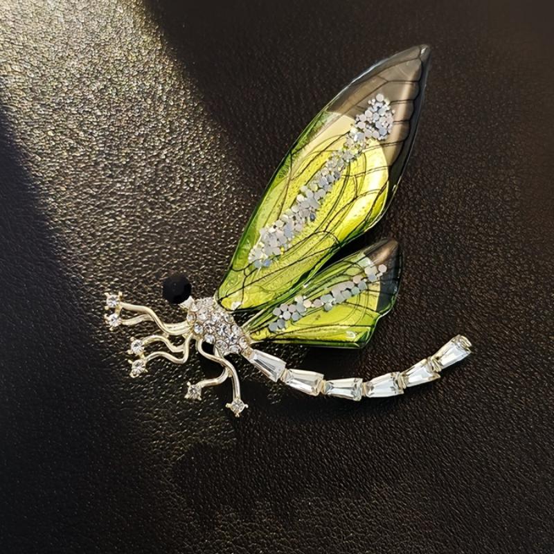 Transparent Wings Dragonfly High-end Luxury Brooch 4*6CM
Transparent Wings Dragonfly High-end Luxury Brooch 4*6CM