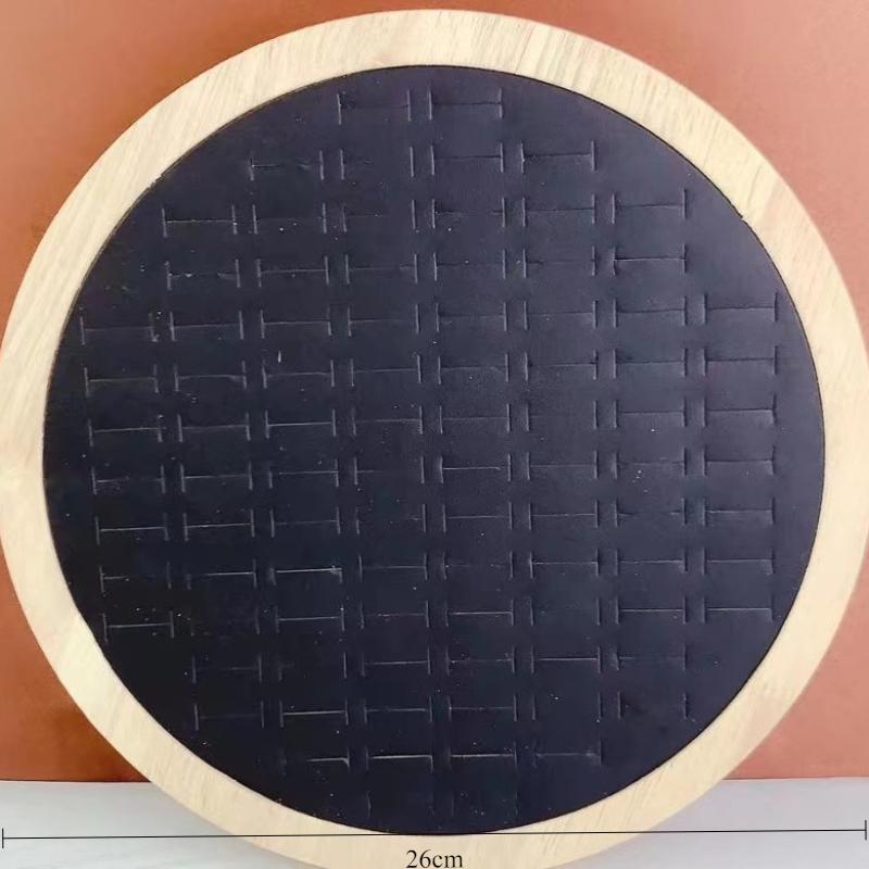 Solid Wood Jewelry Display Tray Multiple Rings Jewellery Displays Pallet Jeweler Ring Showcase Salver Live Stream Organizer Tray чорний
Solid Wood Jewelry Display Tray Multiple Rings Jewellery Displays Pallet Jeweler Ring Showcase Salver Live Stream Organizer Tray чорний
