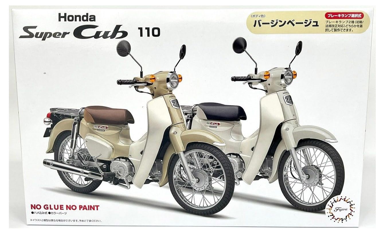 Модель Fujimi NEXT Series Honda Super Cub 110 Пластиковая модель (ФУДЗИМИ) 1/12 №8 (Девственный бежевый)
Модель Fujimi NEXT Series Honda Super Cub 110 Пластиковая модель (ФУДЗИМИ) 1/12 №8 (Девственный бежевый)