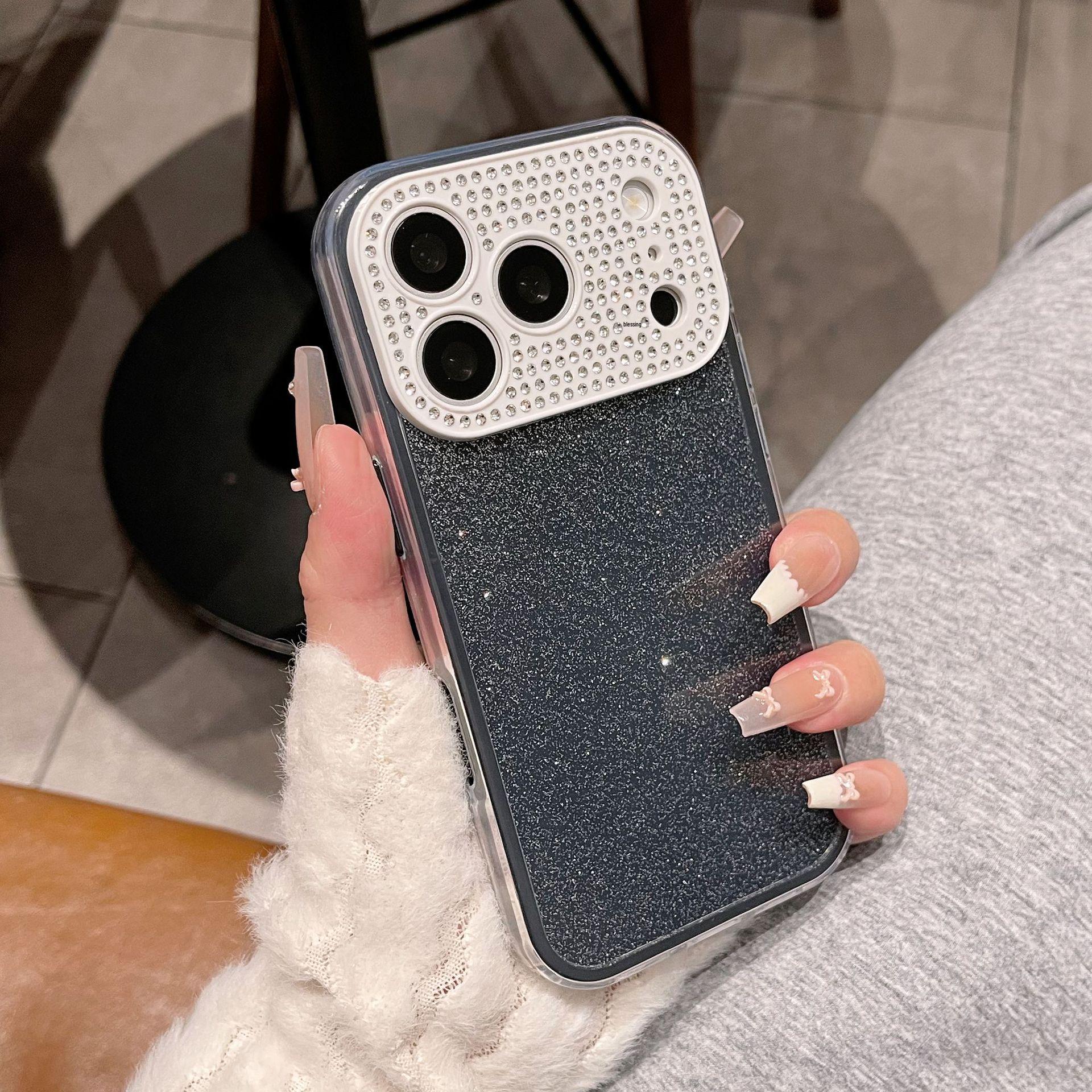 Lux Rhinestone Glitter iPhone 16 Pro Max Case: Three-in-One Full Coverage for Apple 17 16 Pro
Lux Rhinestone Glitter iPhone 16 Pro Max Case: Three-in-One Full Coverage for Apple 17 16 Pro