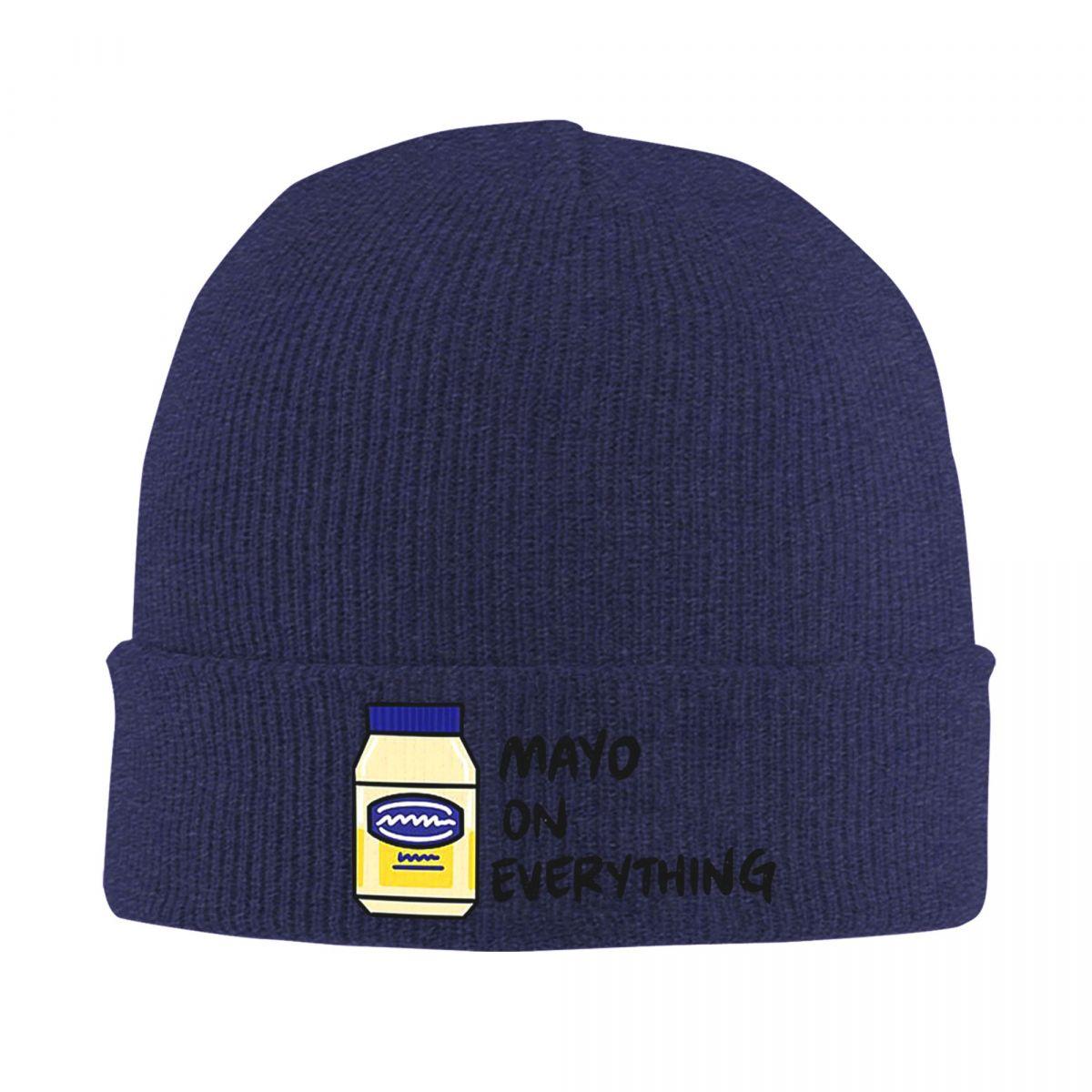 Mayo Mayonnaise On Everything Warm Knitted Cap Hip Hop Bonnet Hat Autumn Winter Outdoor Beanies Hats for Unisex Adult One Size
Mayo Mayonnaise On Everything Warm Knitted Cap Hip Hop Bonnet Hat Autumn Winter Outdoor Beanies Hats for Unisex Adult One Size