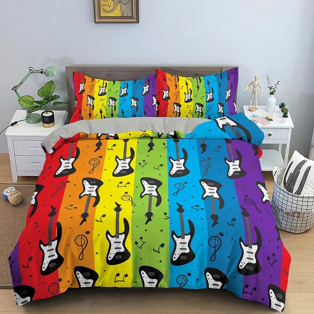 Music Bedding Set Luxury Cozy Duvet Cover 3D Printed Quilt Comforter Cover King Queen Size Bedclothes Bedroom Decor 70x133cm 2pcs
Music Bedding Set Luxury Cozy Duvet Cover 3D Printed Quilt Comforter Cover King Queen Size Bedclothes Bedroom Decor 70x133cm 2pcs
