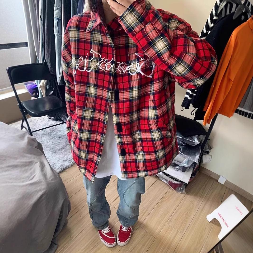 Trendy 2025 Korean Retro Plaid Women s Shirt: Youthful, Loose-Fit, Long Sleeve for Spring/Autumn. XXL
Trendy 2025 Korean Retro Plaid Women s Shirt: Youthful, Loose-Fit, Long Sleeve for Spring/Autumn. XXL