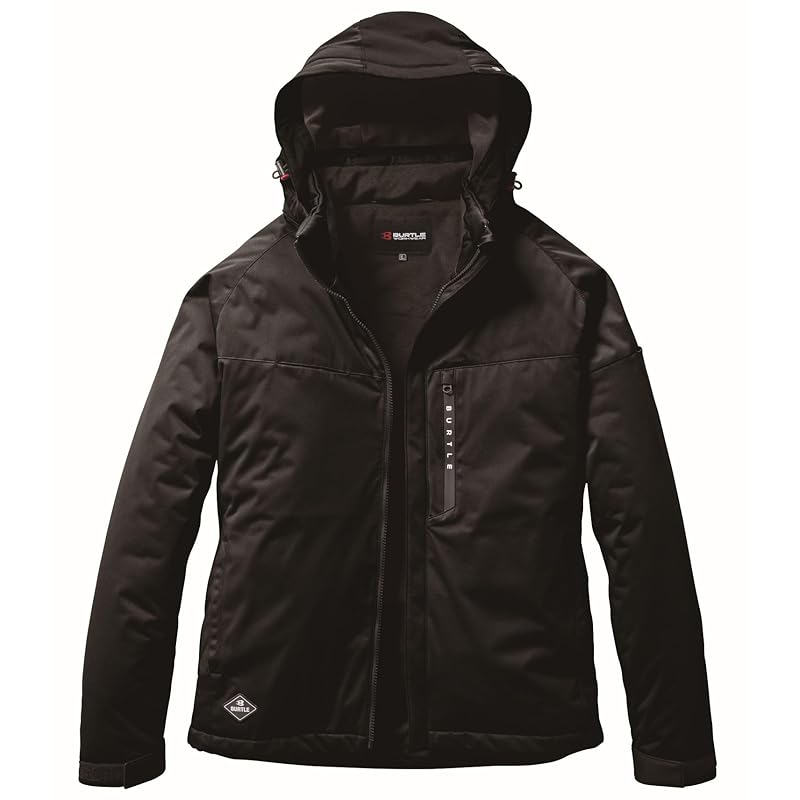 BURTLE Bartle Stretch hoodie cold weather jacket (unisex) For fall and winter black 3260 35 M
BURTLE Bartle Stretch hoodie cold weather jacket (unisex) For fall and winter black 3260 35 M