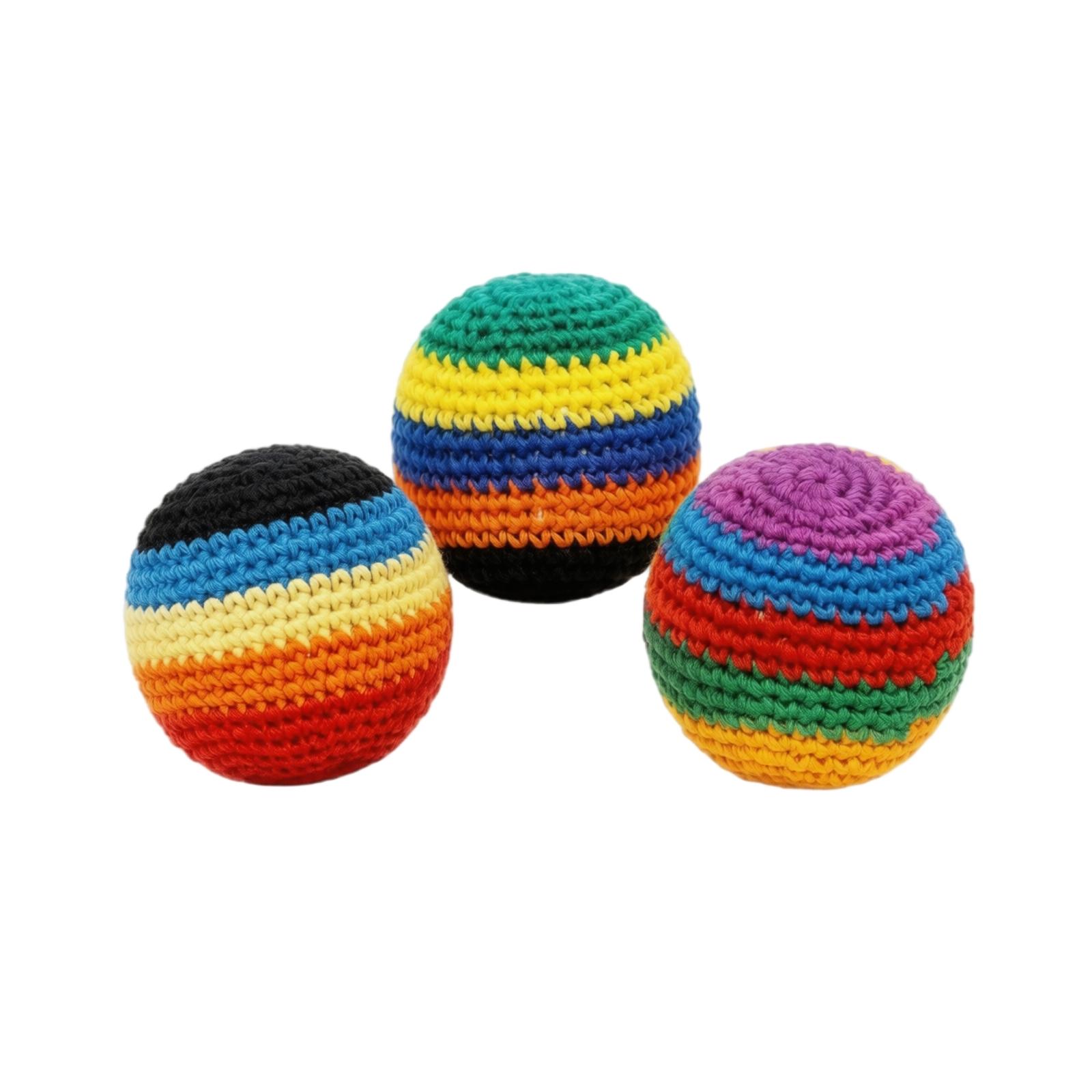 Handmade Crochet Set of 3 Soft Knitted Footbags for Juggling Games and Coordination Training Activities One Size жовтий
Handmade Crochet Set of 3 Soft Knitted Footbags for Juggling Games and Coordination Training Activities One Size жовтий