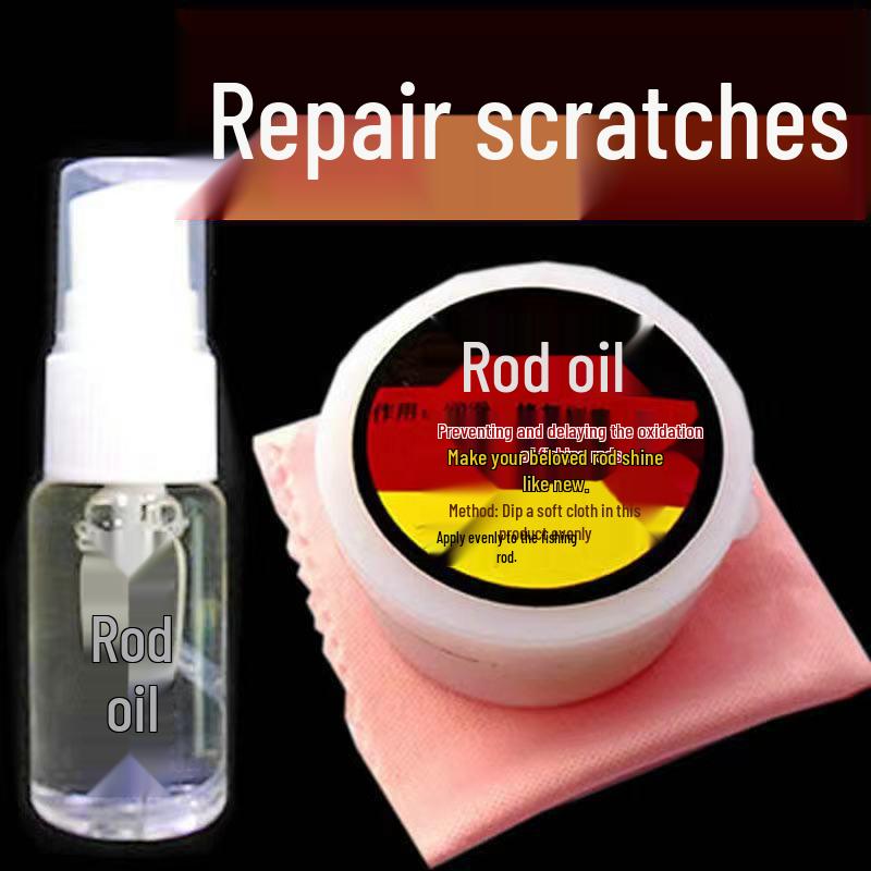 Воск для удилища и масло для ухода: Защитное покрытие для удочек - Жидкая и твердая формула 30g Rod Wax (With Cloth, Label Available)
Воск для удилища и масло для ухода: Защитное покрытие для удочек - Жидкая и твердая формула 30g Rod Wax (With Cloth, Label Available)