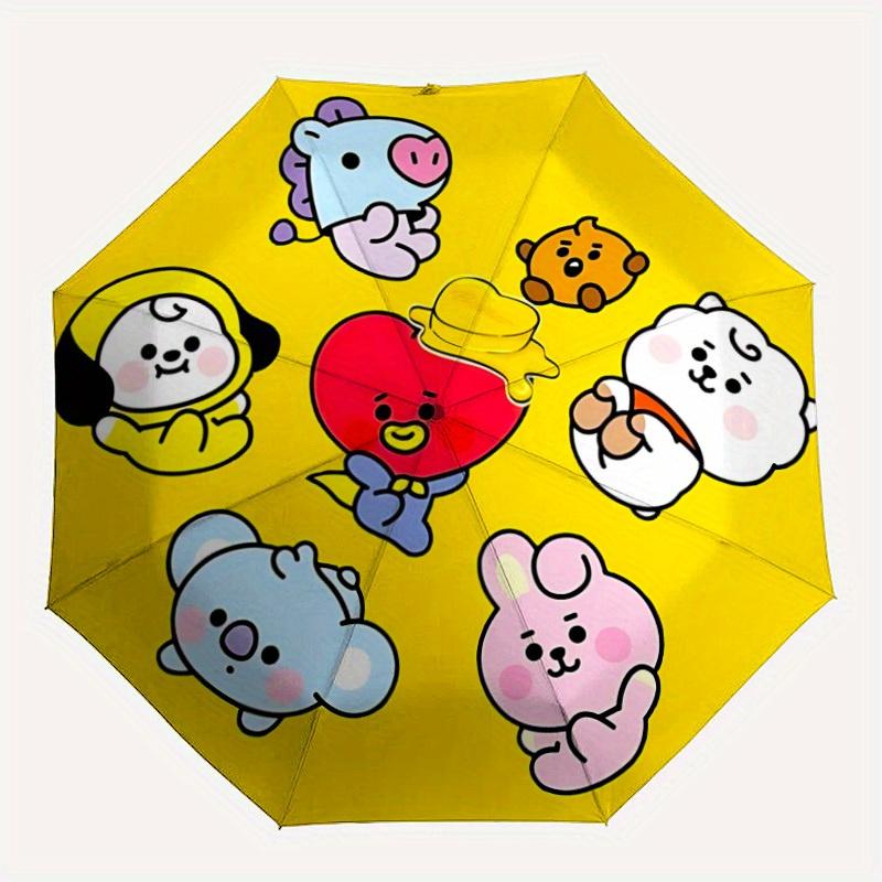 1pc BT21 Characters Automatic Opening/closing umbrella, Compact Travel Umbrella- Festive Accessory, Sturdy Ribs yy250807059
1pc BT21 Characters Automatic Opening/closing umbrella, Compact Travel Umbrella- Festive Accessory, Sturdy Ribs yy250807059
