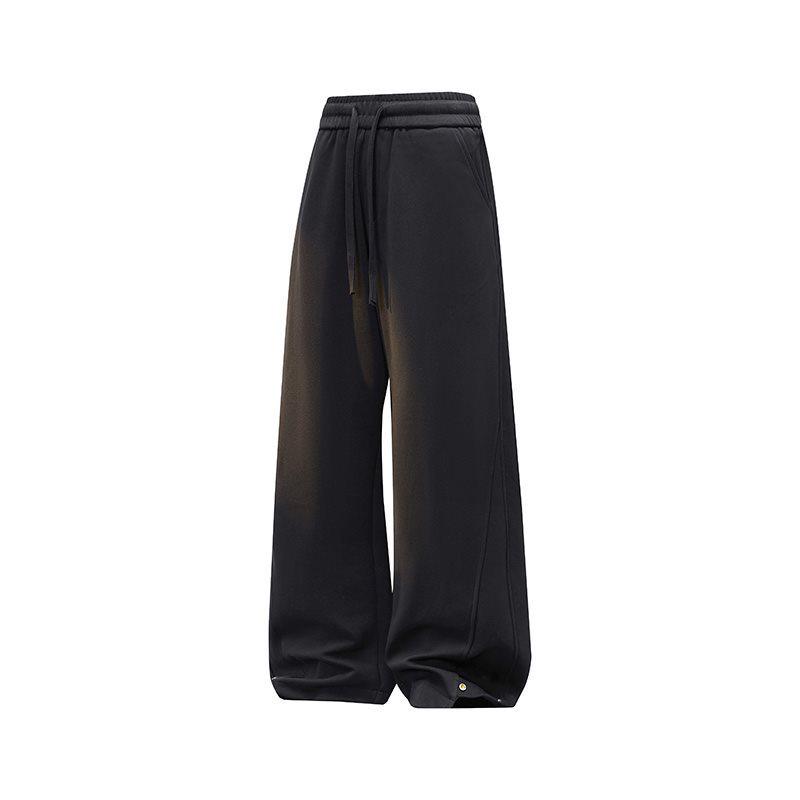 Men s Hong Kong Style Loose Knit Sweatpants: Casual Straight Leg Drawstring, Floor Length, Wide Leg, for Spring and Autumn 4XL
Men s Hong Kong Style Loose Knit Sweatpants: Casual Straight Leg Drawstring, Floor Length, Wide Leg, for Spring and Autumn 4XL