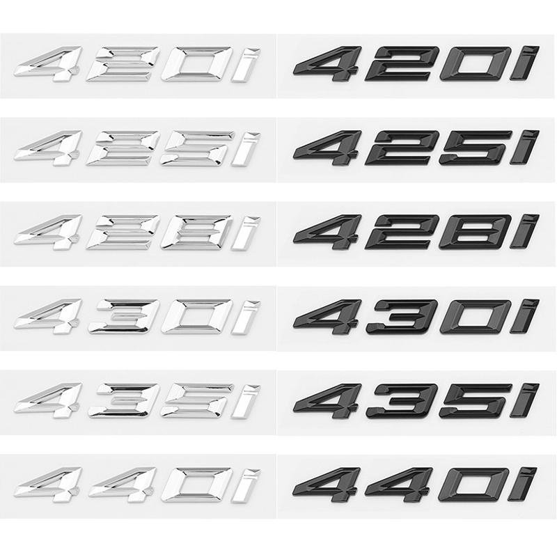 BMW Logo ABS Car Sticker Badge Decal 420i 425i 428i 430i 435i 440i Body Trunk Decor Adhesive Lettering Emblem 440i срібний
BMW Logo ABS Car Sticker Badge Decal 420i 425i 428i 430i 435i 440i Body Trunk Decor Adhesive Lettering Emblem 440i срібний