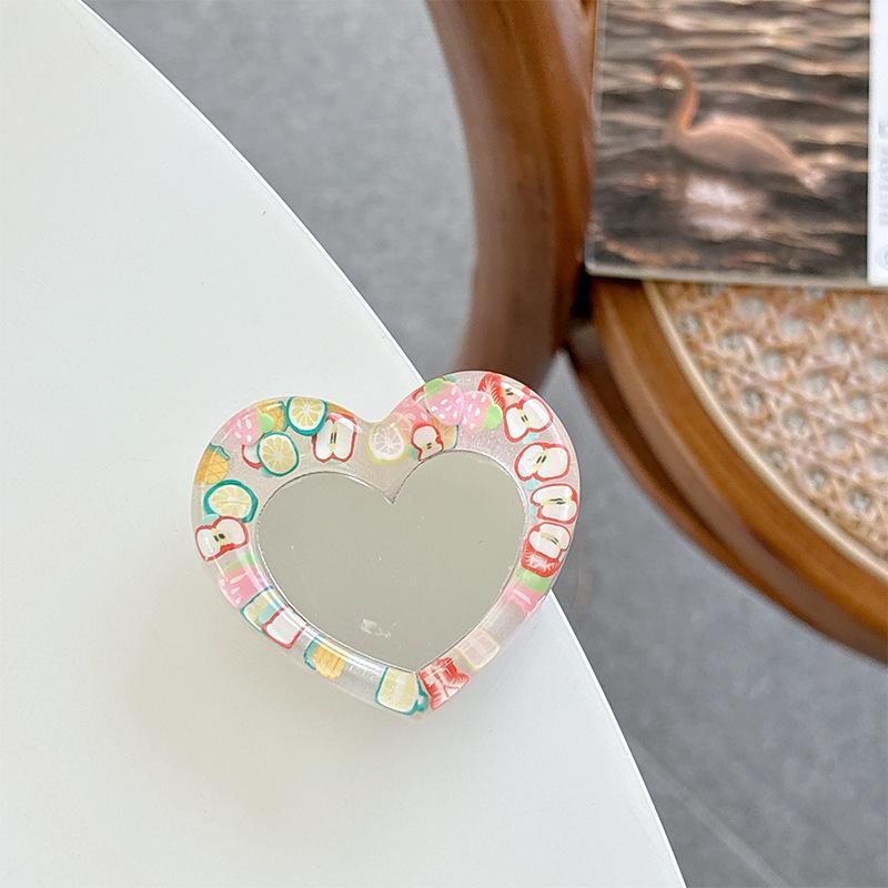 Heart Glitter Mirror Mobile Phone Airbag Bracket Wind Telescopic Paste Creative Ring Desktop Support Frame
Heart Glitter Mirror Mobile Phone Airbag Bracket Wind Telescopic Paste Creative Ring Desktop Support Frame