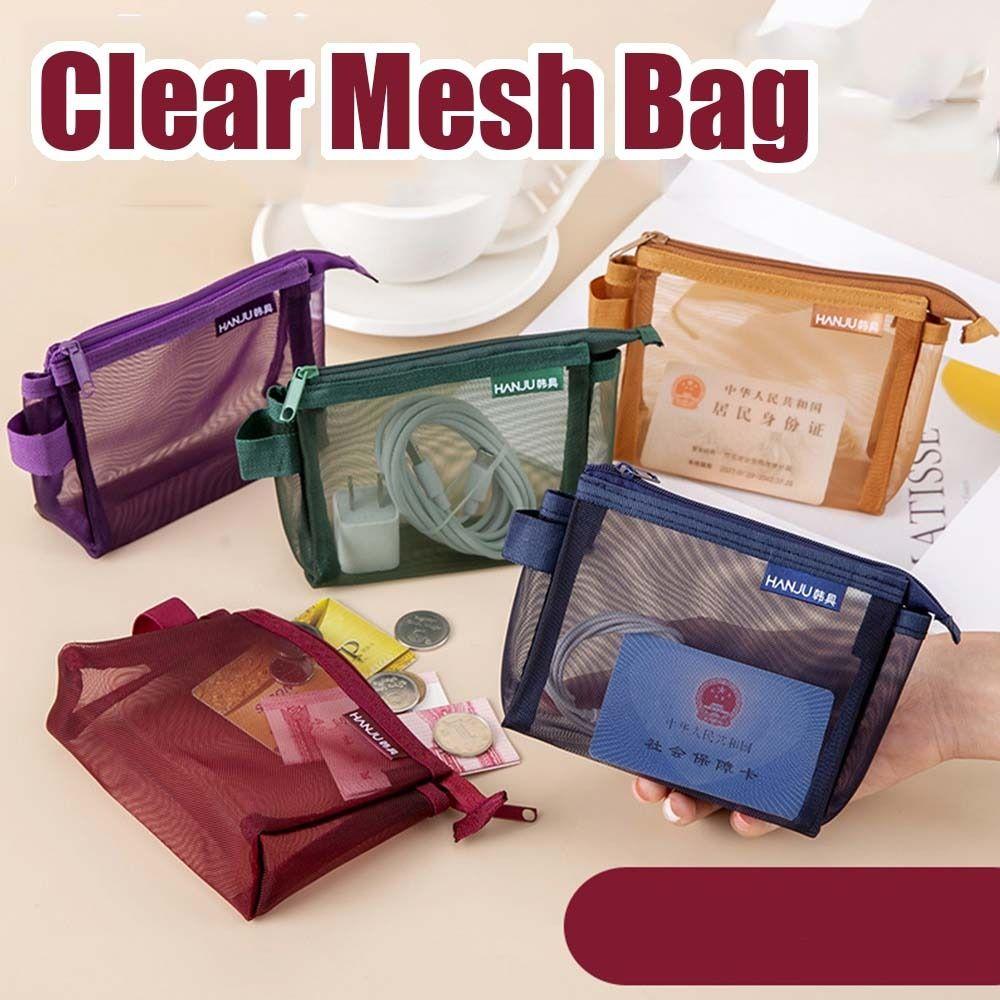Change Storage Bag Mini Coin Purse Lipstick Cosmetic Bag Retro Color Card Bag Clear Mesh Bag Gift
Change Storage Bag Mini Coin Purse Lipstick Cosmetic Bag Retro Color Card Bag Clear Mesh Bag Gift