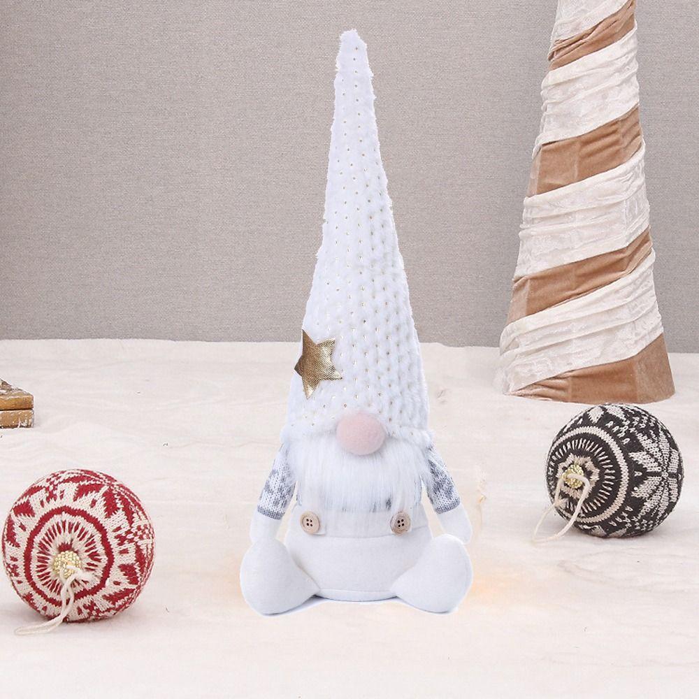 Cute Christmas Toy Cartoon Faceless Doll Nordic Style Plush Knitted Doll Birthday белый
Cute Christmas Toy Cartoon Faceless Doll Nordic Style Plush Knitted Doll Birthday белый