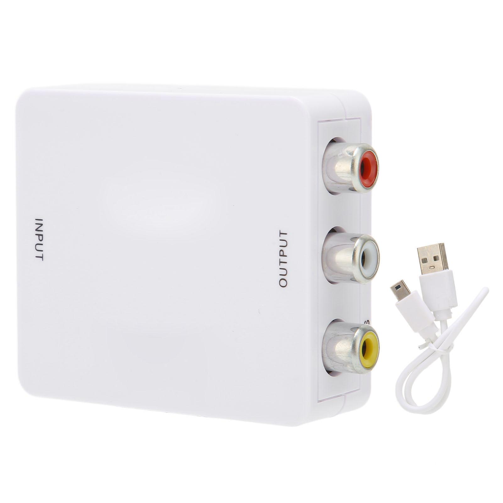 HD Multimedia Interface to RCA Converter 1080p HD Multimedia Interface to o and Video Adapter
HD Multimedia Interface to RCA Converter 1080p HD Multimedia Interface to o and Video Adapter