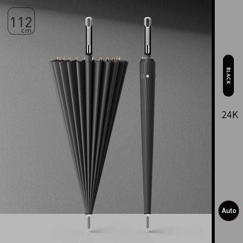 Суперпрочный ветрозащитный зонт с 24 ребрами, автоматически открывающийся, с длинной ручкой, большой мужской деловой зонт с усиленной рамой, солнцезащитный козырек для женщин
Суперпрочный ветрозащитный зонт с 24 ребрами, автоматически открывающийся, с длинной ручкой, большой мужской деловой зонт с усиленной рамой, солнцезащитный козырек для женщин