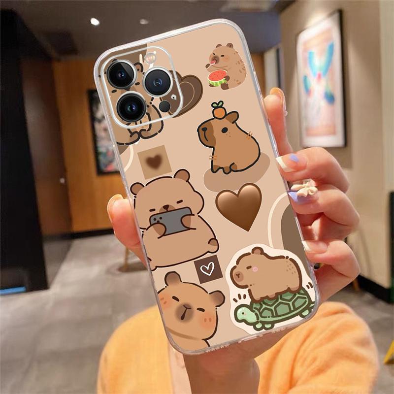 cartoon Cute capybara Phone Case Carcasa Funda For iPhone 17 Pro Max Air 16 15 14 13 Pro Max 15 16 Pro 15Plus 16E Case iphone 15
cartoon Cute capybara Phone Case Carcasa Funda For iPhone 17 Pro Max Air 16 15 14 13 Pro Max 15 16 Pro 15Plus 16E Case iphone 15