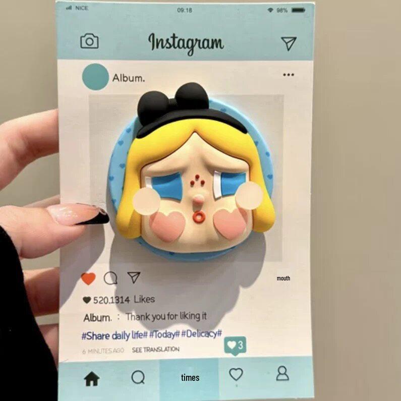 3D Silicone Crying Doll MagSafe-Compatible Retractable Phone Holder with Strong Magnetic Absorption
3D Silicone Crying Doll MagSafe-Compatible Retractable Phone Holder with Strong Magnetic Absorption