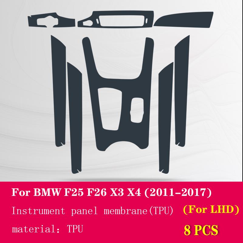 Для BMW G01 G02 F25 F26 X3X4 2011-Інтер єр автомобіля Центральна консоль Прозора TPU Захисна плівка Ремонтна плівка проти подряпин A For F25 F26 LHD
Для BMW G01 G02 F25 F26 X3X4 2011-Інтер єр автомобіля Центральна консоль Прозора TPU Захисна плівка Ремонтна плівка проти подряпин A For F25 F26 LHD