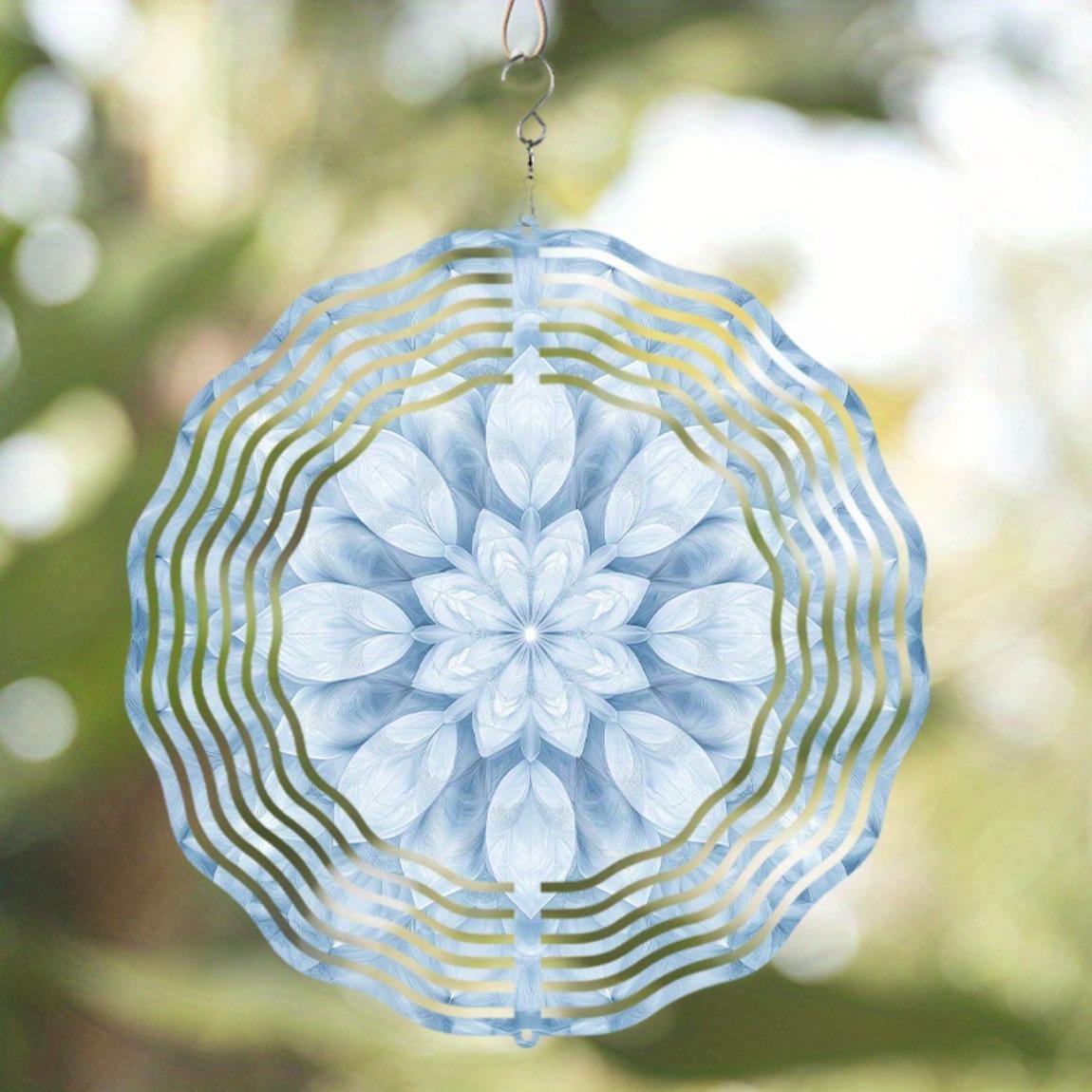 Metal Wind Spinner for Garden Courtyard Patio Outdoor Decor No Power Required Rotating Hook Festival Wind Chime Hanging Ornament 01A
Metal Wind Spinner for Garden Courtyard Patio Outdoor Decor No Power Required Rotating Hook Festival Wind Chime Hanging Ornament 01A