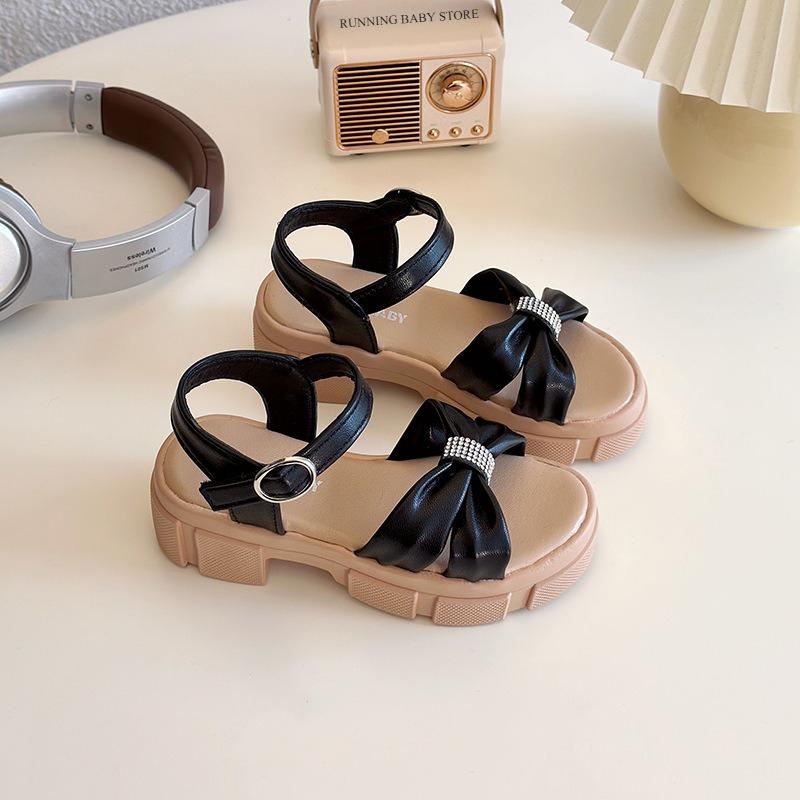 Chunky-sole Kids Shoes Girls Sandals Rhinestone Cross-tied Princess Wedge Shoes Bridesmaids Wedding Height Increase Shoes I06046 27 чорний
Chunky-sole Kids Shoes Girls Sandals Rhinestone Cross-tied Princess Wedge Shoes Bridesmaids Wedding Height Increase Shoes I06046 27 чорний
