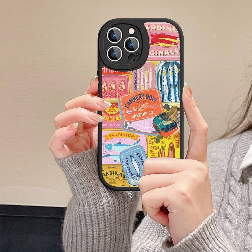Sardines Phone Case For IPhone 16 15 14 13 12 11 Pro Max Plus Leather Cover 11 pro max
Sardines Phone Case For IPhone 16 15 14 13 12 11 Pro Max Plus Leather Cover 11 pro max
