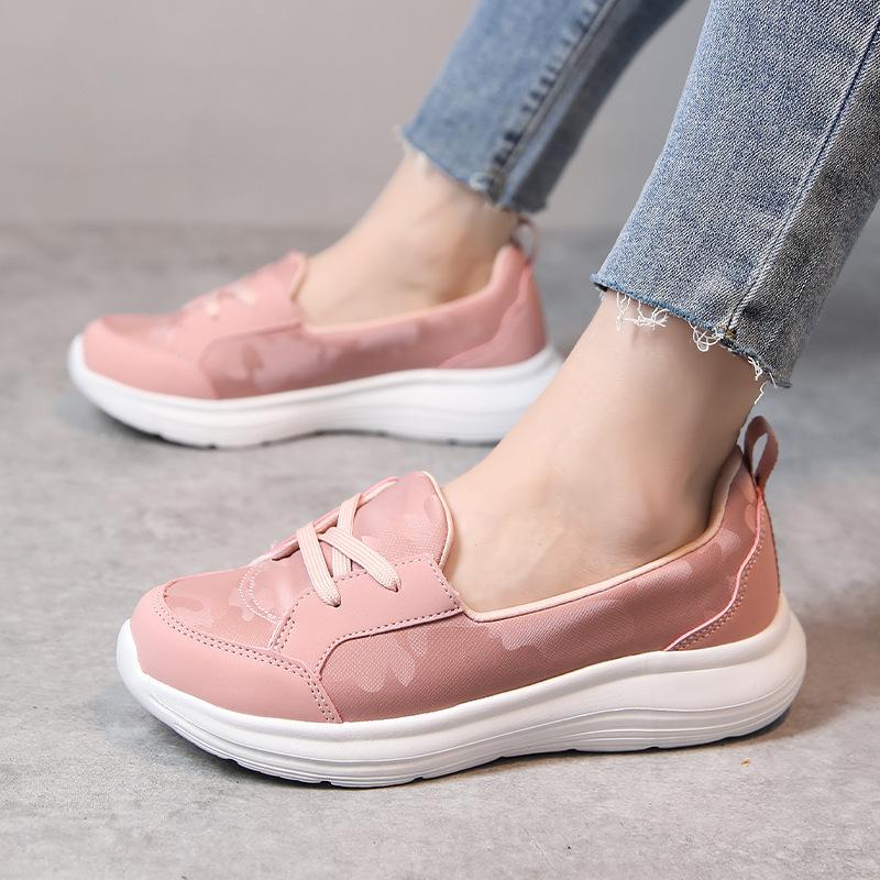 Large size one-pedal women s shoes flat princess shoes, lightweight foot cover, four-season student casual lace-up women s single shoes - 43 рожевий
Large size one-pedal women s shoes flat princess shoes, lightweight foot cover, four-season student casual lace-up women s single shoes - 43 рожевий