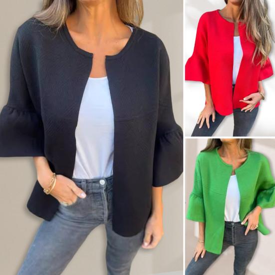 Зимняя женская куртка с круглым вырезом, толстый флисовый кардиган с открытыми стежками, рукава три четверти, теплое удерживающее тепло уличное пальто M зелёный
Зимняя женская куртка с круглым вырезом, толстый флисовый кардиган с открытыми стежками, рукава три четверти, теплое удерживающее тепло уличное пальто M зелёный