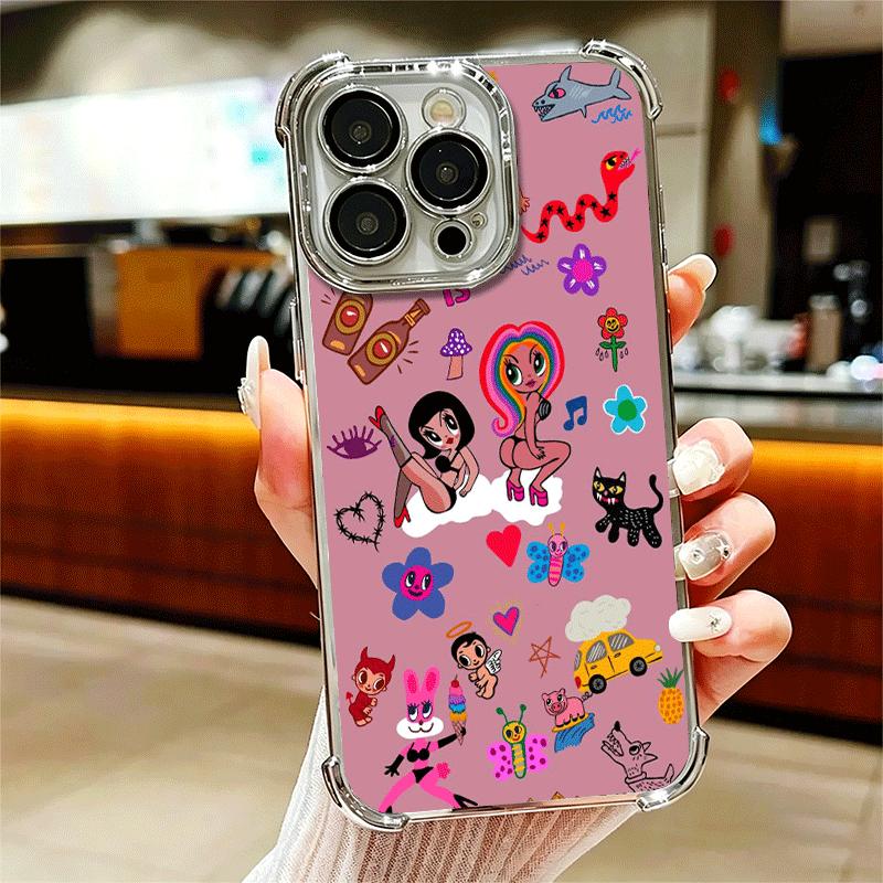 Karolg M-Manana Sera B-Bonito Plating Phone Case For Iphone 16 17 Pro Max Air 16E 14 15 Plus 12 13 Mini Anti-Fall Airabag Cover iPhone 16 Pro
Karolg M-Manana Sera B-Bonito Plating Phone Case For Iphone 16 17 Pro Max Air 16E 14 15 Plus 12 13 Mini Anti-Fall Airabag Cover iPhone 16 Pro