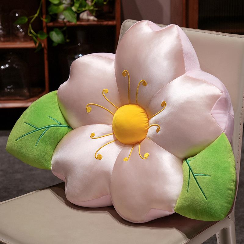 Pink Cherry Blossom Petal Cushion Bedroom Living Room Office Car Decor Sakura Pillow Plush / Ice Silk Sofa Waist Cushion 60X45cm
Pink Cherry Blossom Petal Cushion Bedroom Living Room Office Car Decor Sakura Pillow Plush / Ice Silk Sofa Waist Cushion 60X45cm