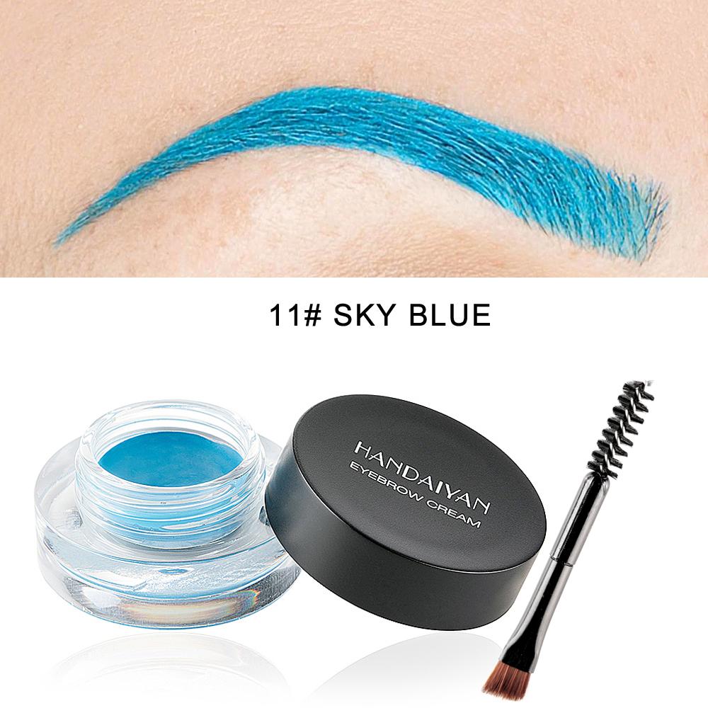 HANDAIYAN Colorful Eyebrow Cream Gel High Pigment Brows Tint Waterproof Long lasting Eye Brow Dye With Brushes Decorate Cosmetic 3g
HANDAIYAN Colorful Eyebrow Cream Gel High Pigment Brows Tint Waterproof Long lasting Eye Brow Dye With Brushes Decorate Cosmetic 3g