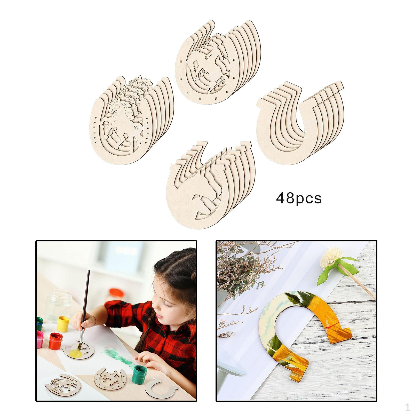 Неокрашенные деревянные фигуры своими руками для домашнего декора и поделок 48pcs Slices
Неокрашенные деревянные фигуры своими руками для домашнего декора и поделок 48pcs Slices