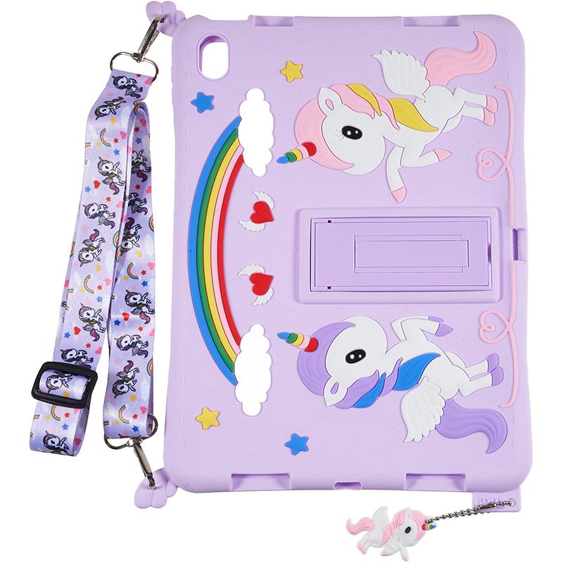 Cute Decor Tablet Shell for iPad (2025)/10.9 (2022) Silicone+PC Tablet Cover Kickstand Case with Strap A
Cute Decor Tablet Shell for iPad (2025)/10.9 (2022) Silicone+PC Tablet Cover Kickstand Case with Strap A
