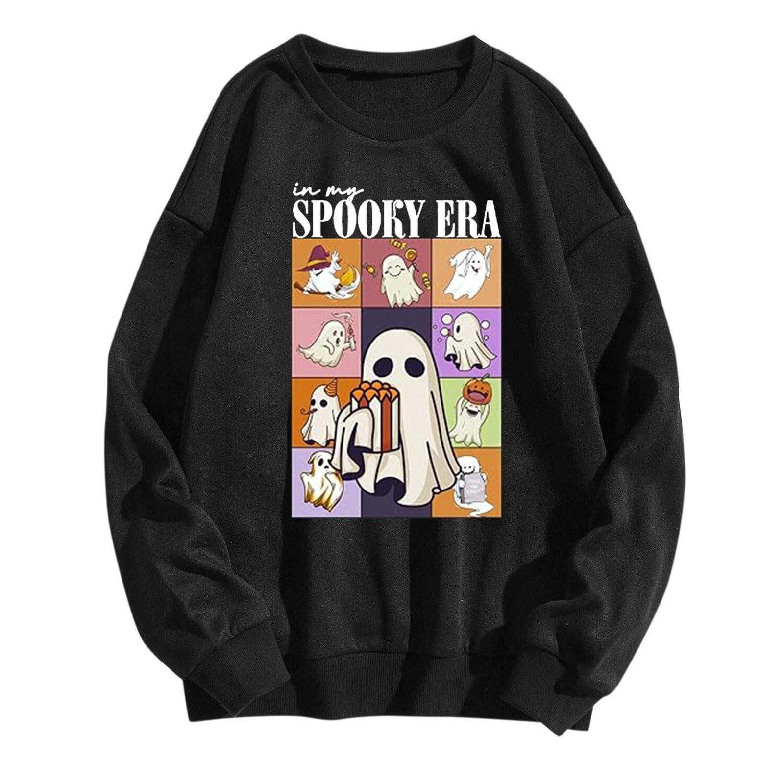 Жіночі топи з круглим вирізом і принтом, бавовняні повсякденні модні пуловери з довгими рукавами, верхня блузка XL чорний
Жіночі топи з круглим вирізом і принтом, бавовняні повсякденні модні пуловери з довгими рукавами, верхня блузка XL чорний