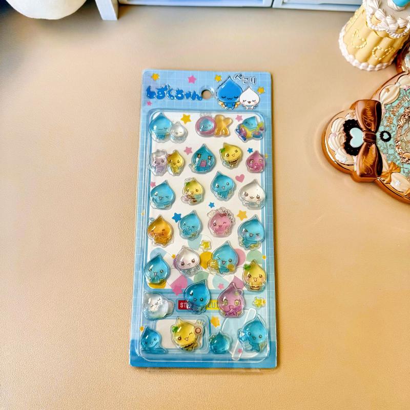 Cute Cartoon Water Droplet Stickers 3D Relief Sticker Scrapbooking Diy Diary Decoration Journaling Waterproof Stationery Sticker as the picture
Cute Cartoon Water Droplet Stickers 3D Relief Sticker Scrapbooking Diy Diary Decoration Journaling Waterproof Stationery Sticker as the picture