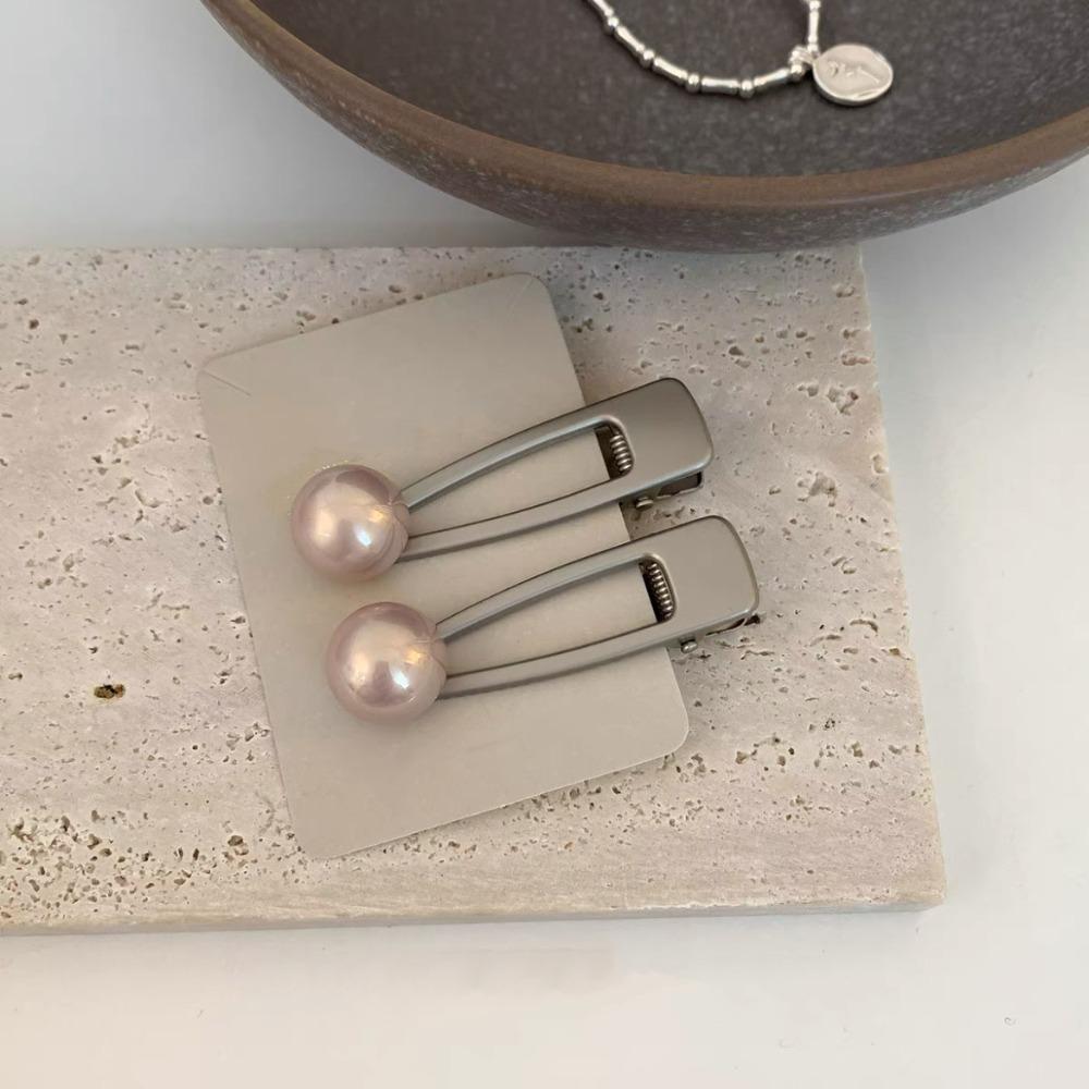 Headdress Alloy Niche Design Pearl Hair Clip Korean Style Hairpin Duckbill Clip Hair Styling Tools
Headdress Alloy Niche Design Pearl Hair Clip Korean Style Hairpin Duckbill Clip Hair Styling Tools
