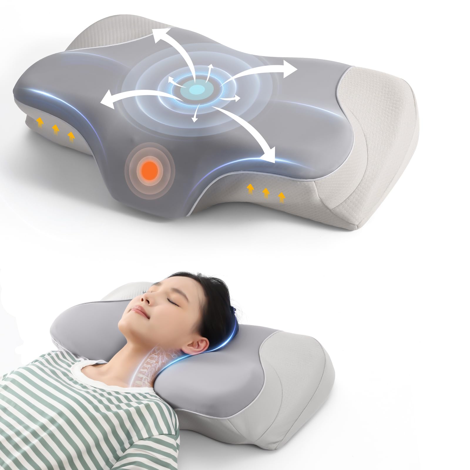 Tillmulya No Neck Sleeping Memory Foam Good Sleep Safe Sleeping Side Good Sleeping Adjustable Washable Pillow Gift for Pillow, Bole, Pillow, Pillow, Pillow, серый
Tillmulya No Neck Sleeping Memory Foam Good Sleep Safe Sleeping Side Good Sleeping Adjustable Washable Pillow Gift for Pillow, Bole, Pillow, Pillow, Pillow, серый