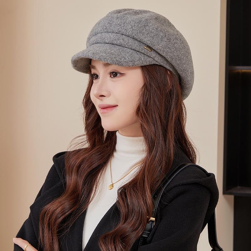 Осенне-зимний берет женский однотонный высококачественный теплый берет с козырьком в стиле ретро, подчеркивающий темперамент и делающий лицо маленьким, шерстяной берет M(54-58cm)
Осенне-зимний берет женский однотонный высококачественный теплый берет с козырьком в стиле ретро, подчеркивающий темперамент и делающий лицо маленьким, шерстяной берет M(54-58cm)