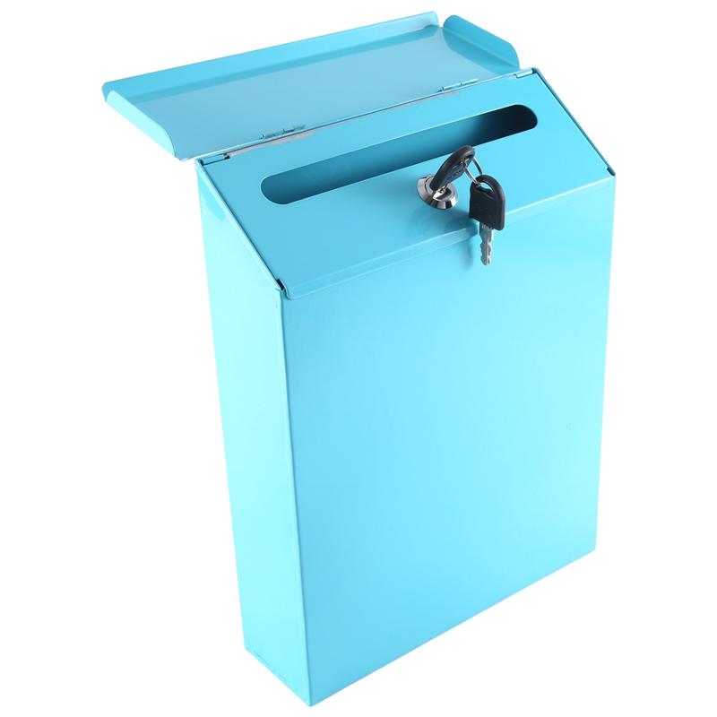 AEE4-Lockable Mailbox Wall Collection Box Farmhouse Mailbox + Key Suitable For Home Office Blue синий
AEE4-Lockable Mailbox Wall Collection Box Farmhouse Mailbox + Key Suitable For Home Office Blue синий