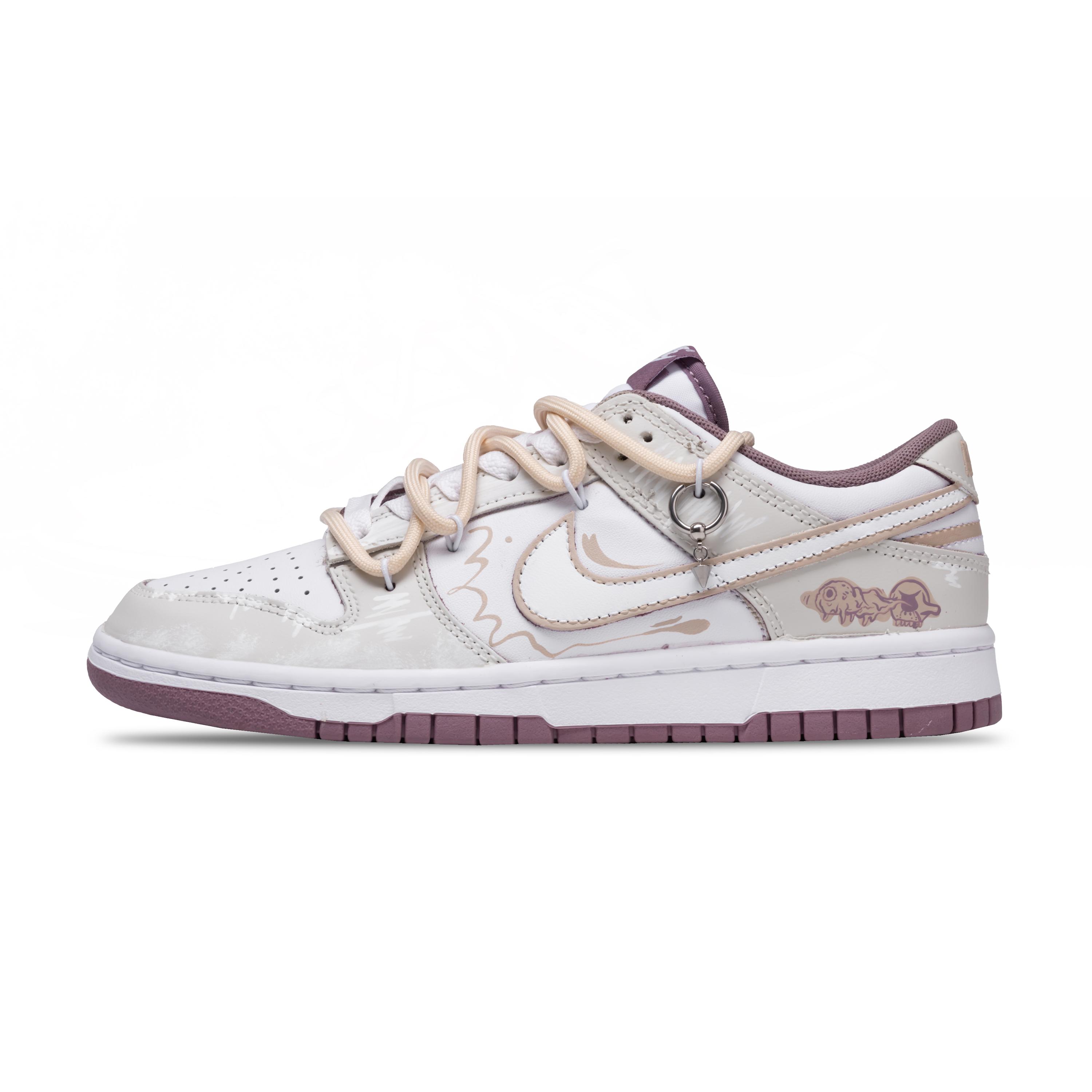 Nike Dunk Ancient And Mischievous Leather Low top Skateboard Shoes Men s Beige White Pink DV0833-112(Team1068-) 40
Nike Dunk Ancient And Mischievous Leather Low top Skateboard Shoes Men s Beige White Pink DV0833-112(Team1068-) 40