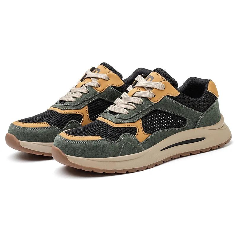 Summer Hollow Out Mesh Steel Toe Cap Sport Men Boots Safety Shoes Breathable Sneaker Puncture Proof Work Sneakers Men Shoes 45 зелёный
Summer Hollow Out Mesh Steel Toe Cap Sport Men Boots Safety Shoes Breathable Sneaker Puncture Proof Work Sneakers Men Shoes 45 зелёный