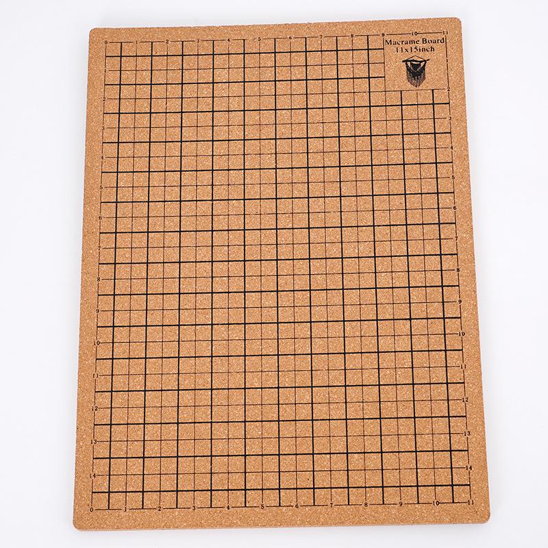 Square Soft Mat Board Cork & Yarn Weaving Fixation Tool
Square Soft Mat Board Cork & Yarn Weaving Fixation Tool