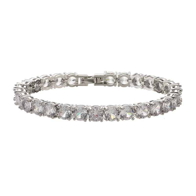 HECHENG, 6MM/10MM 18K Golden-Plated Copper Delicate Luxury Twinkling Zirconia Jewellery Bracelet Ladies Banquet Jewellery Other
HECHENG, 6MM/10MM 18K Golden-Plated Copper Delicate Luxury Twinkling Zirconia Jewellery Bracelet Ladies Banquet Jewellery Other