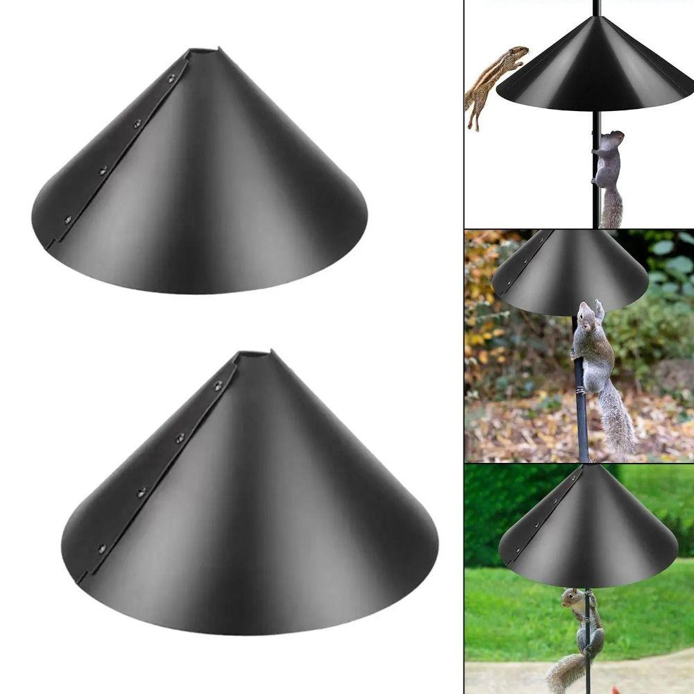Hanging Bird Feeder Squirrel Guard Baffle Anti Rust Wrap Around Squirrel Proof Baffles Universal 16in-Pole Style
Hanging Bird Feeder Squirrel Guard Baffle Anti Rust Wrap Around Squirrel Proof Baffles Universal 16in-Pole Style
