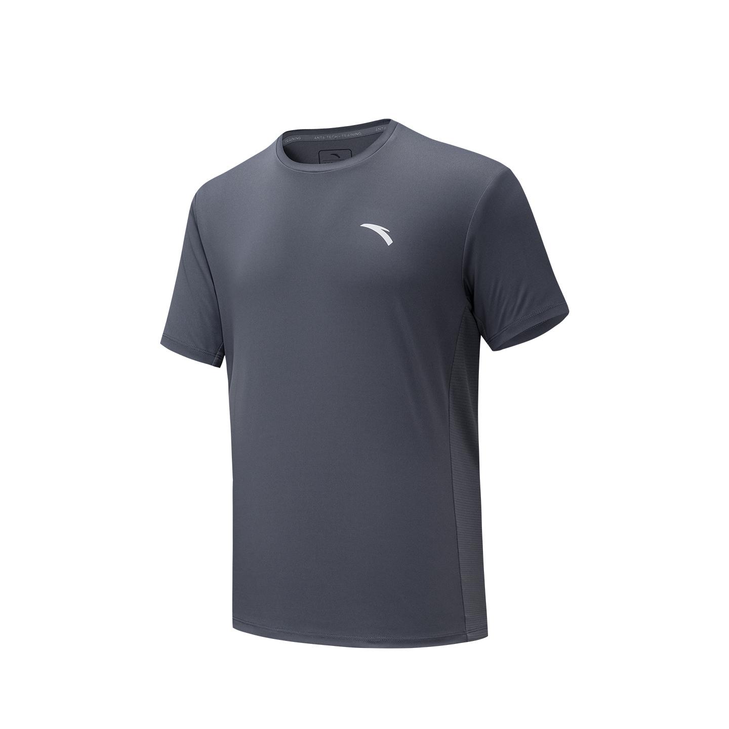 Anta Training Short Sleeve Knit Shirt Summer T-Shirt Men tops Gray 952627101-6 2XL
Anta Training Short Sleeve Knit Shirt Summer T-Shirt Men tops Gray 952627101-6 2XL