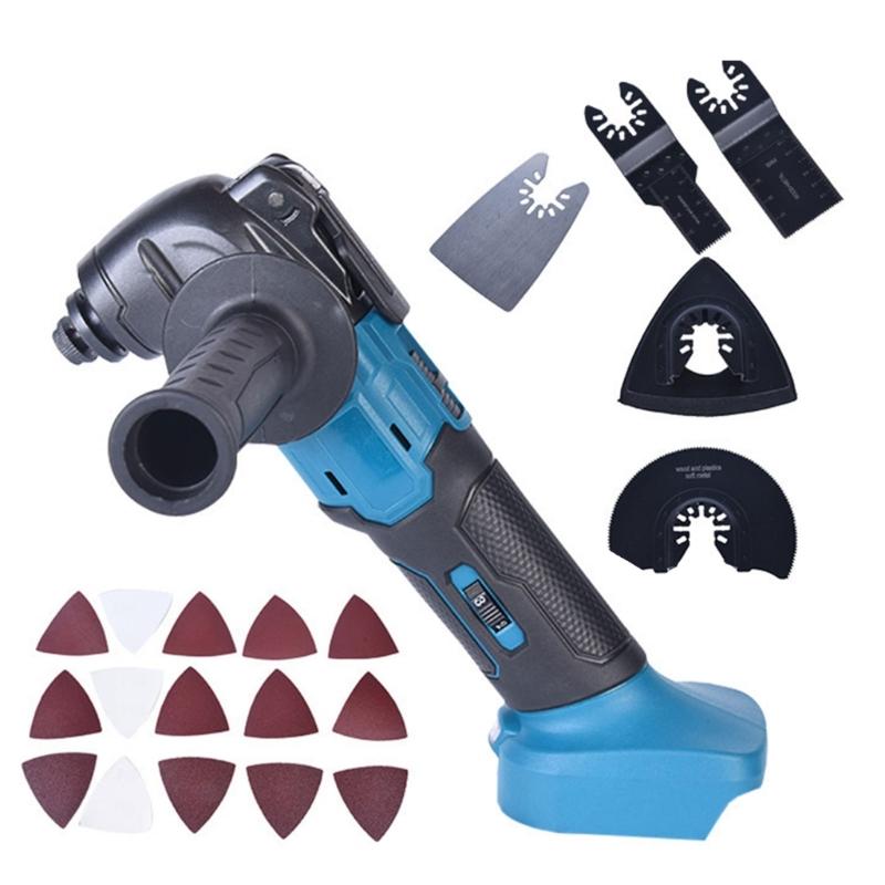 Oscillating Multi Tool 6000-20000RPM Cordless Electric Woodworking Cutting Saw Tool Home Decoration for 18V Battery 1
Oscillating Multi Tool 6000-20000RPM Cordless Electric Woodworking Cutting Saw Tool Home Decoration for 18V Battery 1