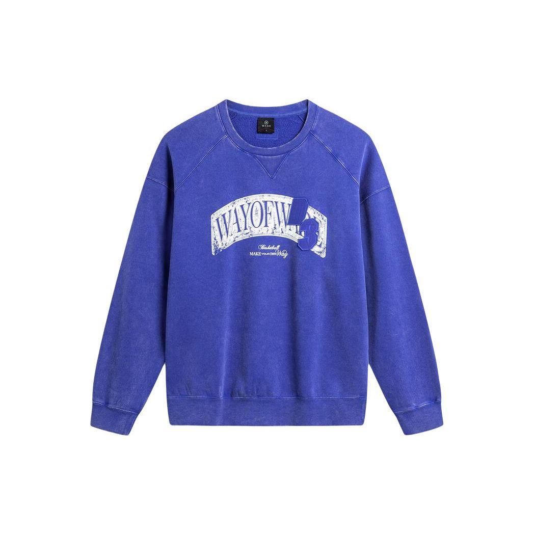 Li-Ning Мужская толстовка с круглым вырезом Wade Series Letter Print Washed Loose Casual Crewneck Sweatshirt Dream-Blue AWDU003-3 S
Li-Ning Мужская толстовка с круглым вырезом Wade Series Letter Print Washed Loose Casual Crewneck Sweatshirt Dream-Blue AWDU003-3 S