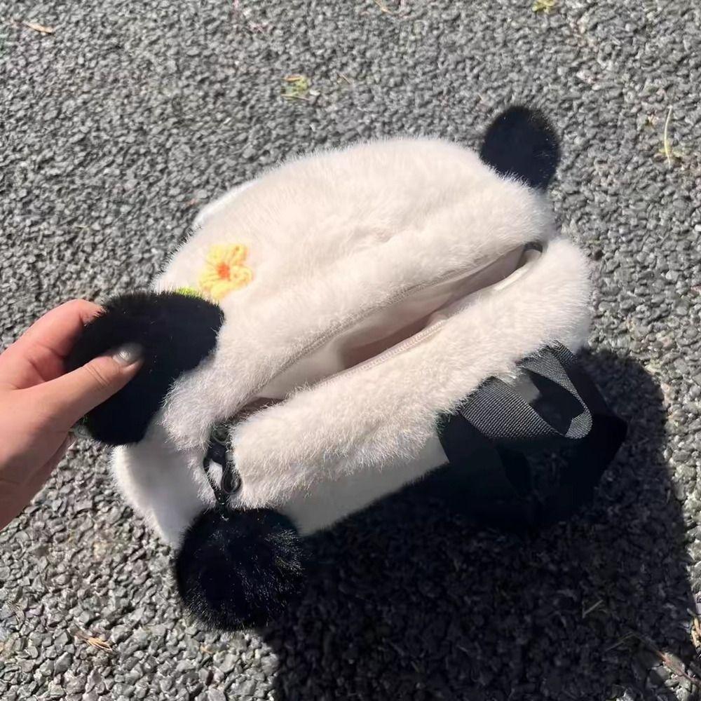 Plush Toy Panda Backpacks Flower Plush Doll Schoolbags Panda Crossbody Bag Girls Boys Style 2
Plush Toy Panda Backpacks Flower Plush Doll Schoolbags Panda Crossbody Bag Girls Boys Style 2