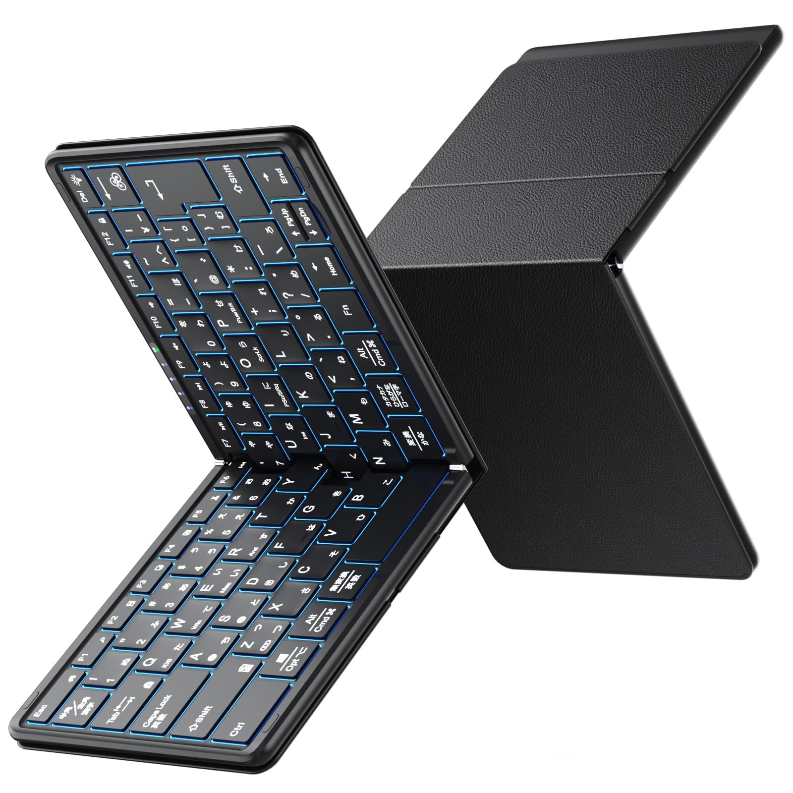 Omikamo Bluetooth & USB Wireless Keyboard, Foldable, JIS Standard Japanese Layout, 7-Color LED Backlight, Lightweight, Left and Right Shift Keys, L-Sh
Omikamo Bluetooth & USB Wireless Keyboard, Foldable, JIS Standard Japanese Layout, 7-Color LED Backlight, Lightweight, Left and Right Shift Keys, L-Sh