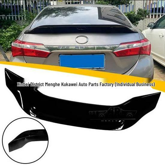Sport Style Rear Spoiler for 2014-2018 Corolla - No-Drill Installation Unpainted
Sport Style Rear Spoiler for 2014-2018 Corolla - No-Drill Installation Unpainted