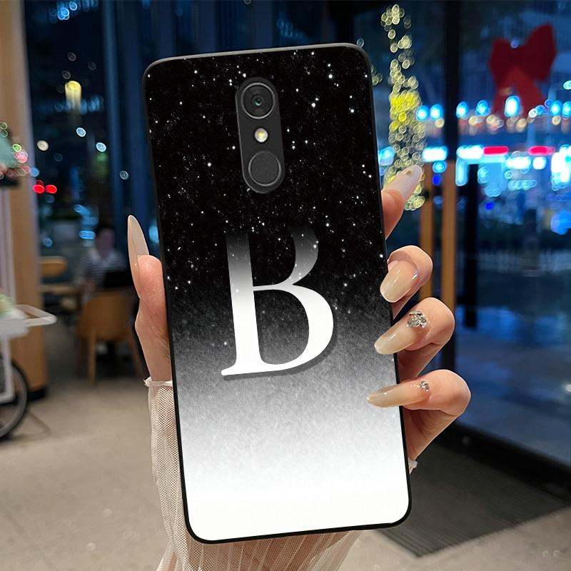 Phone Case For LG Q7 LM Q610 Q725L Soft Silicone Black Case Aesthetic Unique Pattern A To Z Initial Letter Couple LG Q7 Casing LG Q7
Phone Case For LG Q7 LM Q610 Q725L Soft Silicone Black Case Aesthetic Unique Pattern A To Z Initial Letter Couple LG Q7 Casing LG Q7