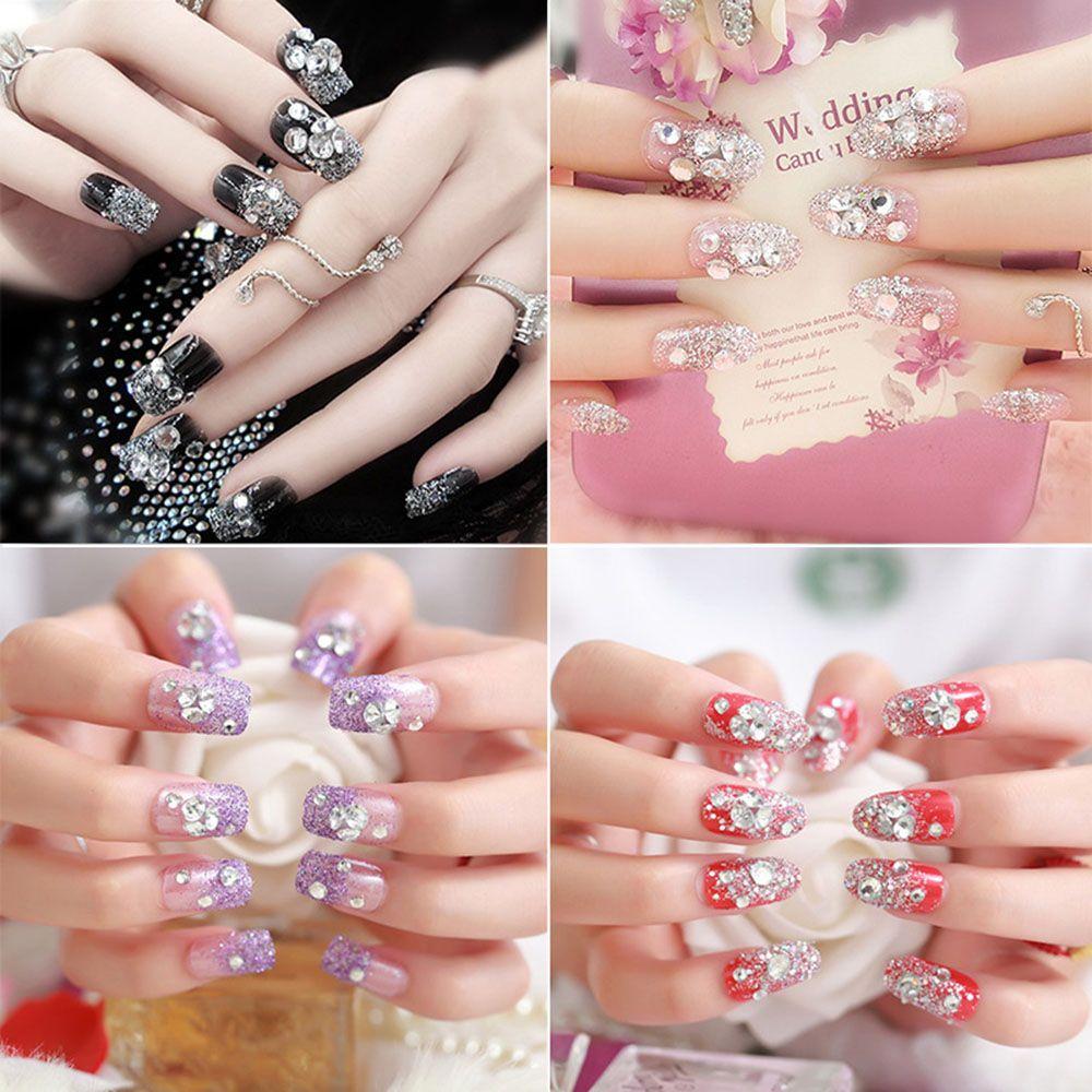 Glitter Square Natural False Nail Tips With Glue Fake Nails Full Cover Manicure Tool 02
Glitter Square Natural False Nail Tips With Glue Fake Nails Full Cover Manicure Tool 02
